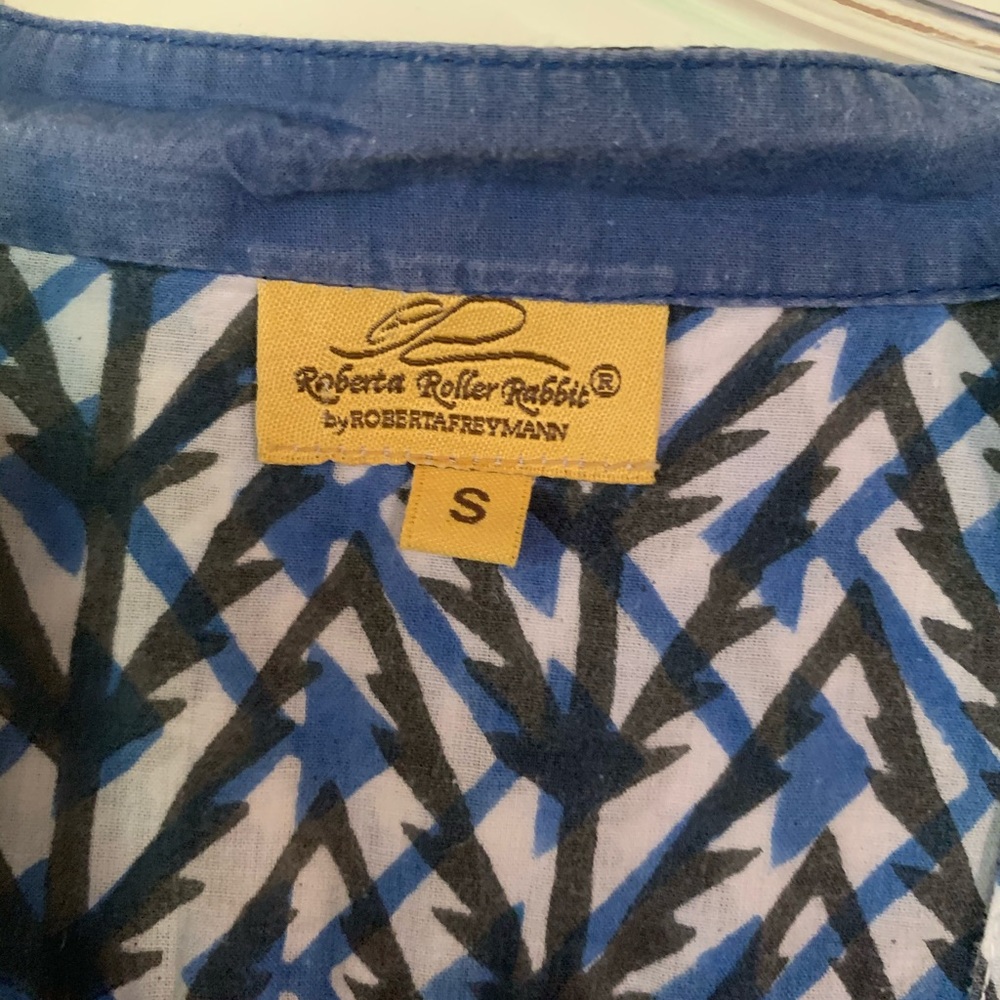 Roberta Roller rabbit cotton tunic